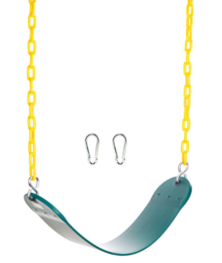 Heavy Duty Strap Swing Seat - Green