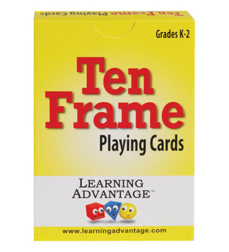 Ten Frame Playing Cards