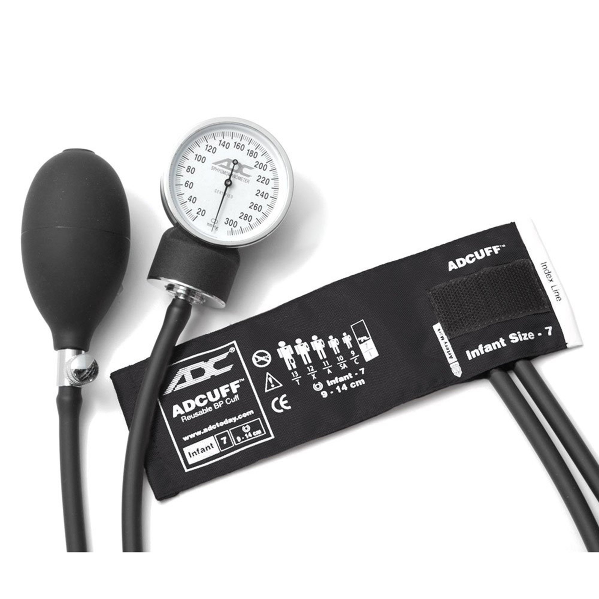 Diagnostix 760 Series Aneroid Sphygmomanometer with Cuff for Infants MK 497344