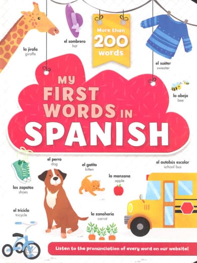 My First Words in Spanish Board Book