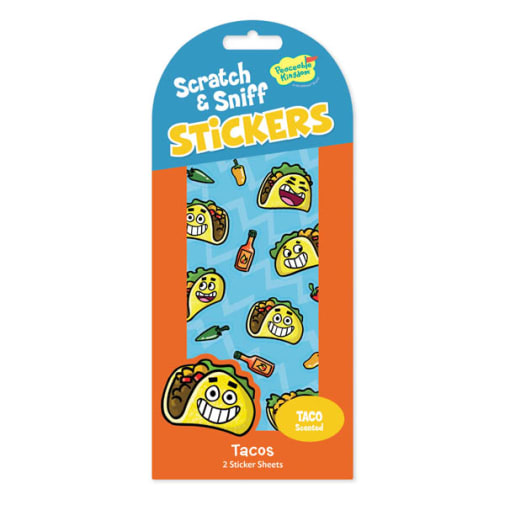 Taco Scratch & Sniff Stickers