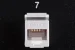 Cat6 Tool Less RJ45 Keystone Jack, White
