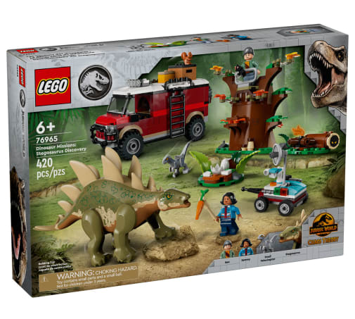 LEGO Jurassic World Dinosaur Missions: Stegosaurus Discovery  (76965)