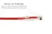 Cat6 Slim Ethernet Patch Cable, Snagless, 0.5 ft, Red
