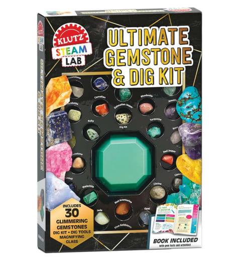 Klutz STEAM Lab Ultimate Gemstone & Dig Kit