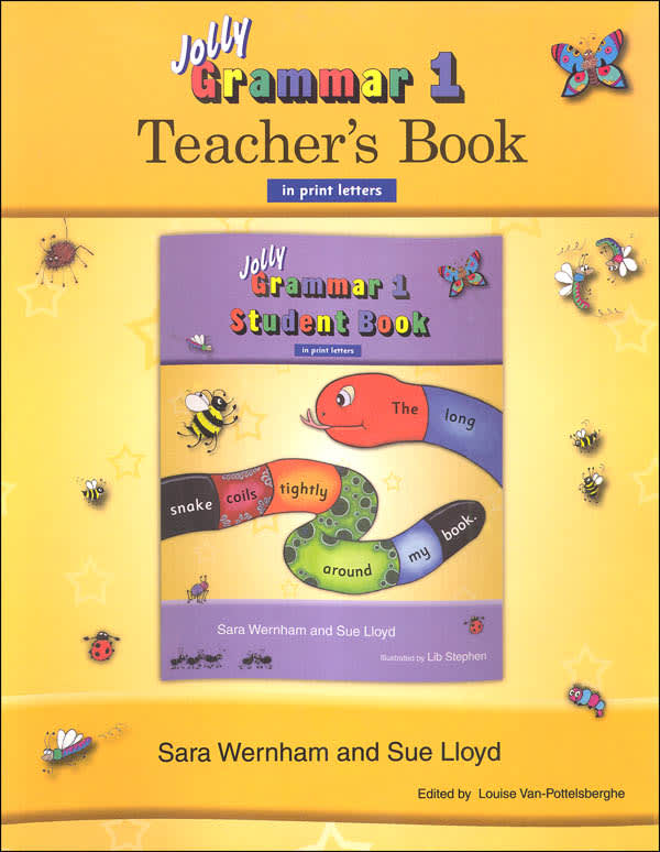 Jolly Phonics Grammar 1 Teacher's Book (Print Letters)