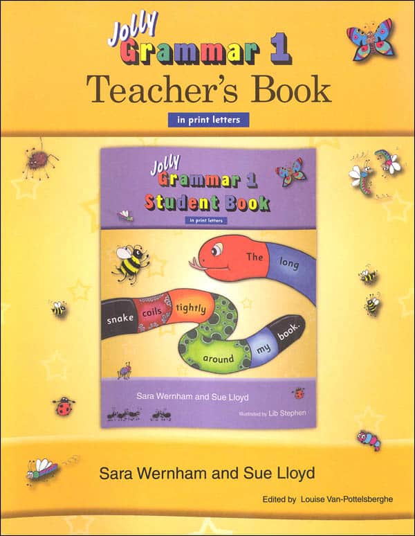 Jolly Phonics Grammar 1 Teacher's Book (Print Letters)