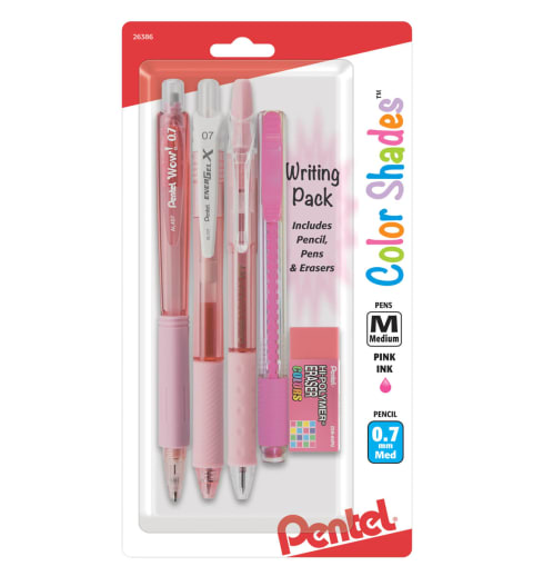 Color Shades Writing Packs - Pastel Pink