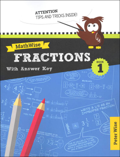 MathWise Fractions Book 1 with Answer Key