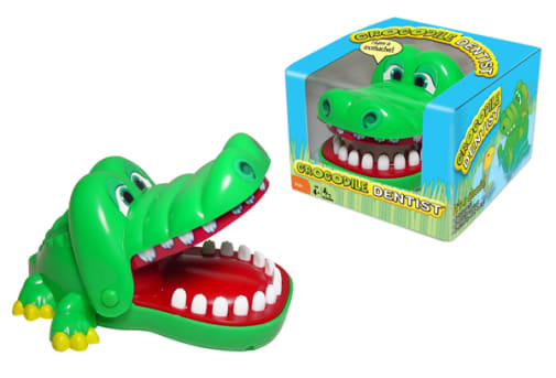 Crocodile Dentist Finger Biting Crocodile Game | Winning Moves Games