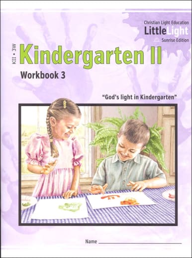 Kindergarten II - LittleLight Workbook 3