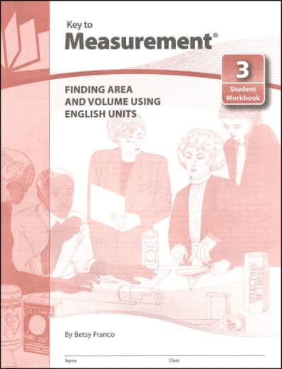 Key to Measurement Book 3: Finding Area and Volume Using English Units