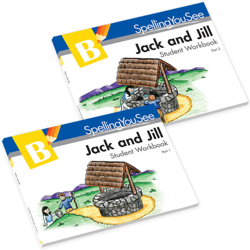 Spelling You See Level B: Jack & Jill Student Workbooks