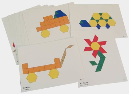 Pattern Block Activity Cards