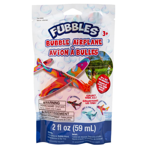 Fubbles Bubble Airplane