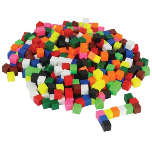 Non-Linking Centimeter Cubes (package of 100)