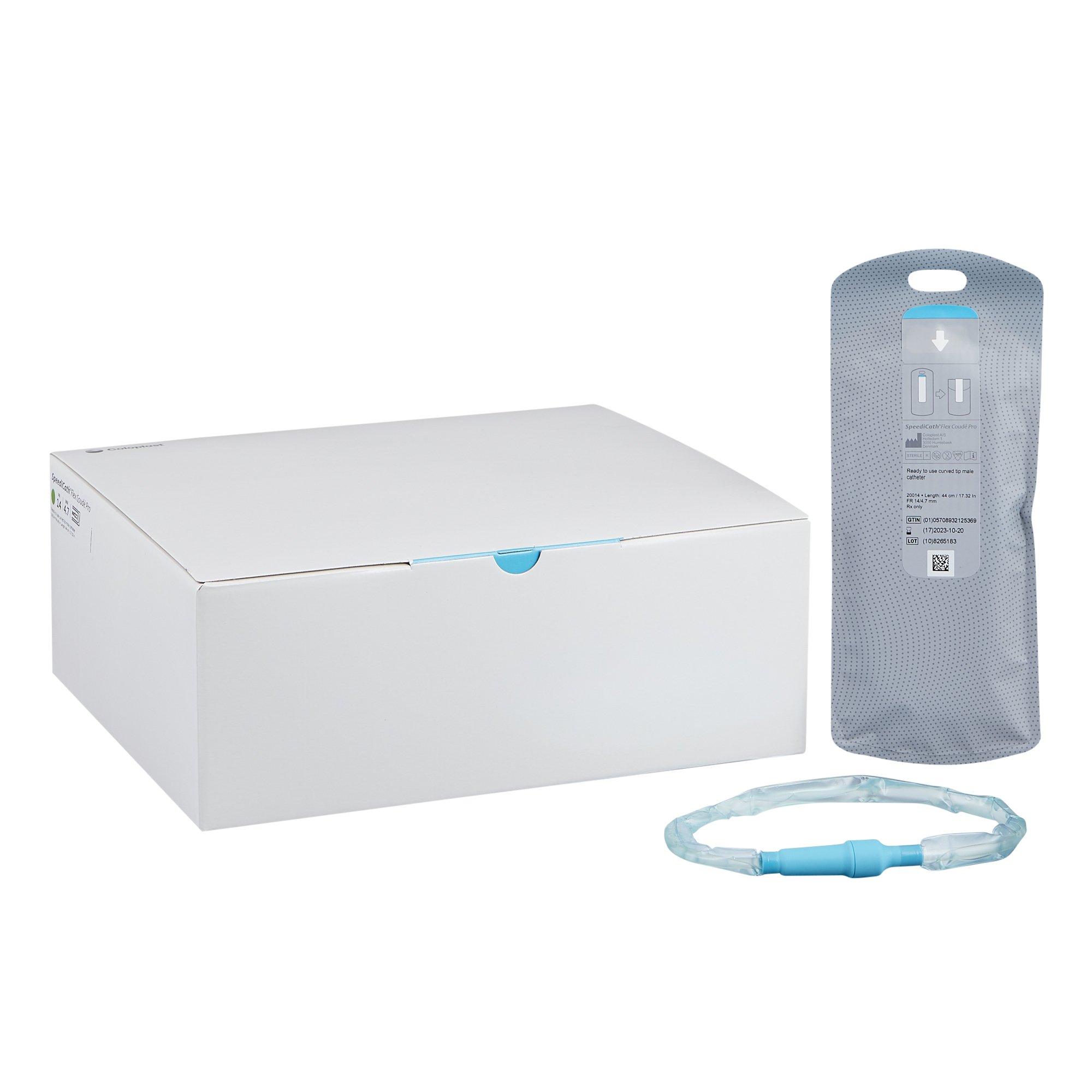 SpeediCath Flex Coud Pro Male Urethral Catheter, 14 Fr MK 1101113