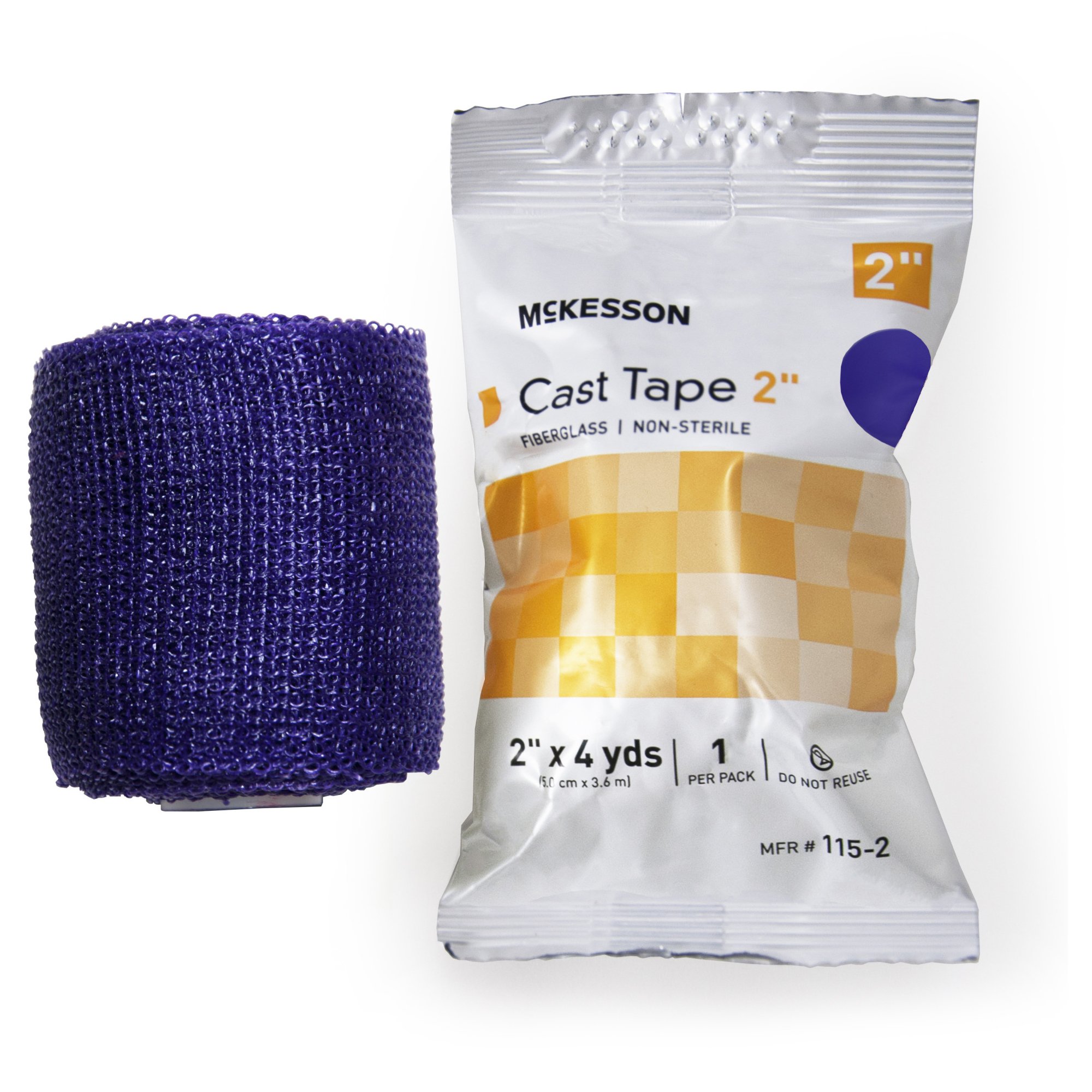 McKesson Purple Cast Tape, 2 Inch x 4 Yard MK 733688