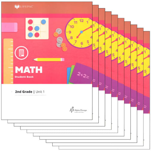 LIFEPAC Math Grade 2: (Lifepacs Only)