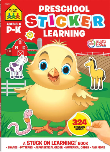 Preschool Stickers (Stuck on Learning!)