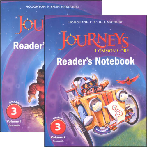 Journeys Common Core Reader's Notebook Consumable Collection Grade 3 (Houghton Mifflin Harcourt)