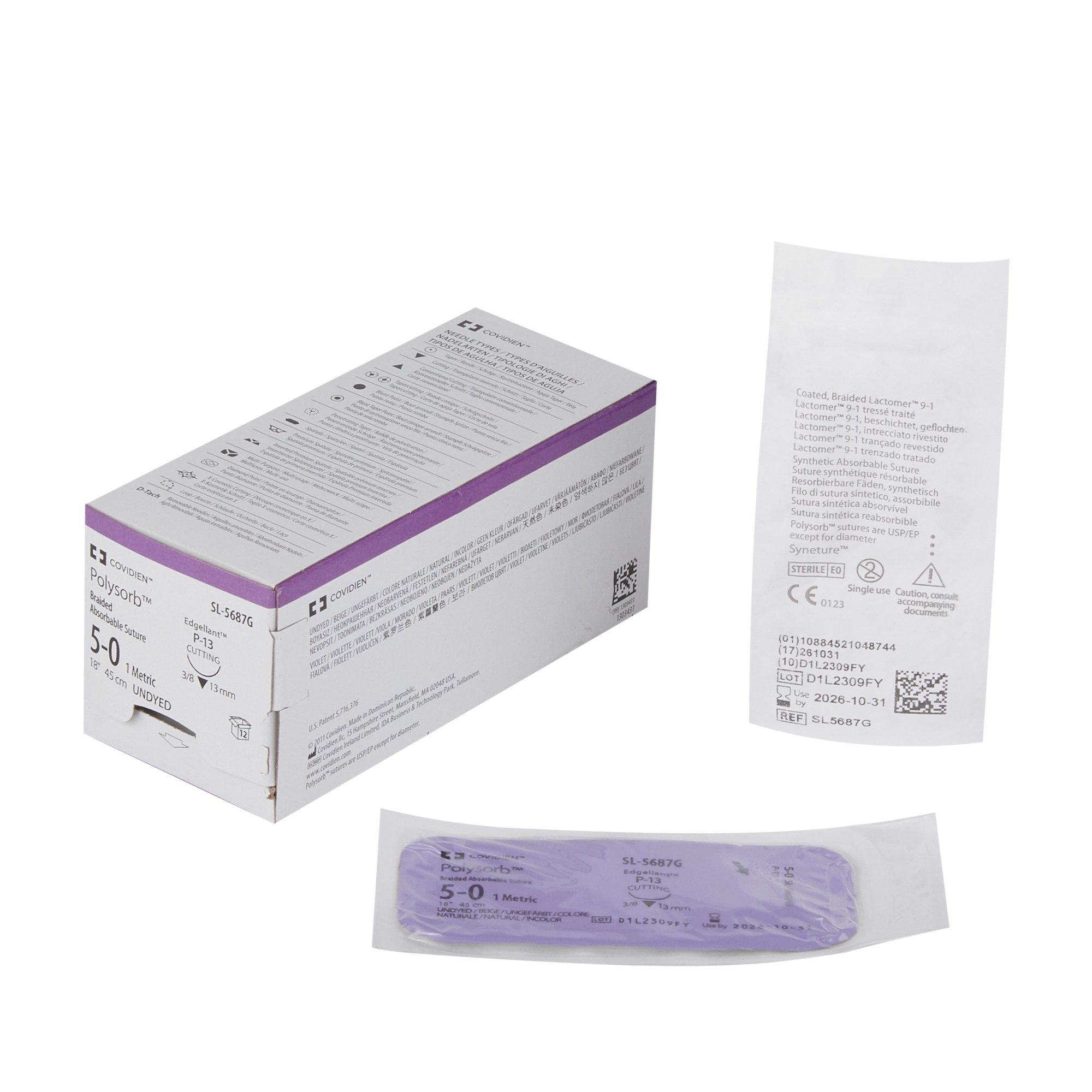 Polysorb Suture with Needle MK 480910