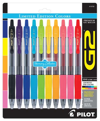 G2 Harmony Fine Point Pens (assorted 10 pack)