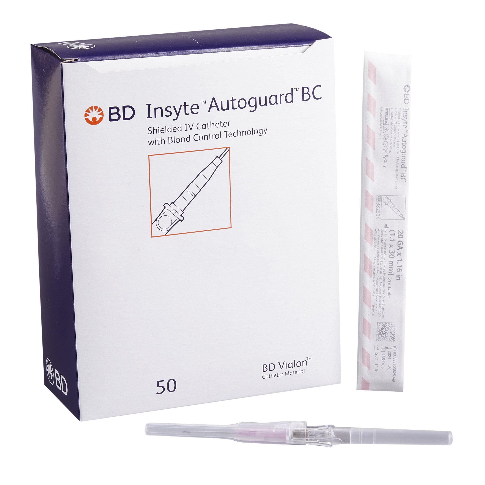 Insyte Autoguard BC Peripheral IV Catheter MK 777594