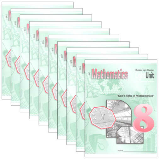 Mathematics LightUnit 801-810 Set Sunrise Edition