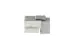 Cat6A RJ45 110 Type Keystone Jack, Gray