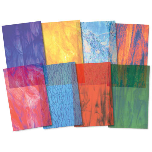 Stained Glass Paper (24 sheets)
