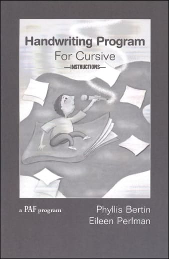 Handwriting Program for Cursive Instructions