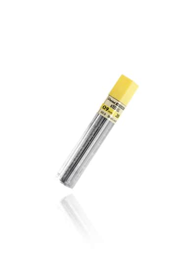 Pentel Super Hi-Polymer Lead Refill 2B, 0.9mm, 15 pieces