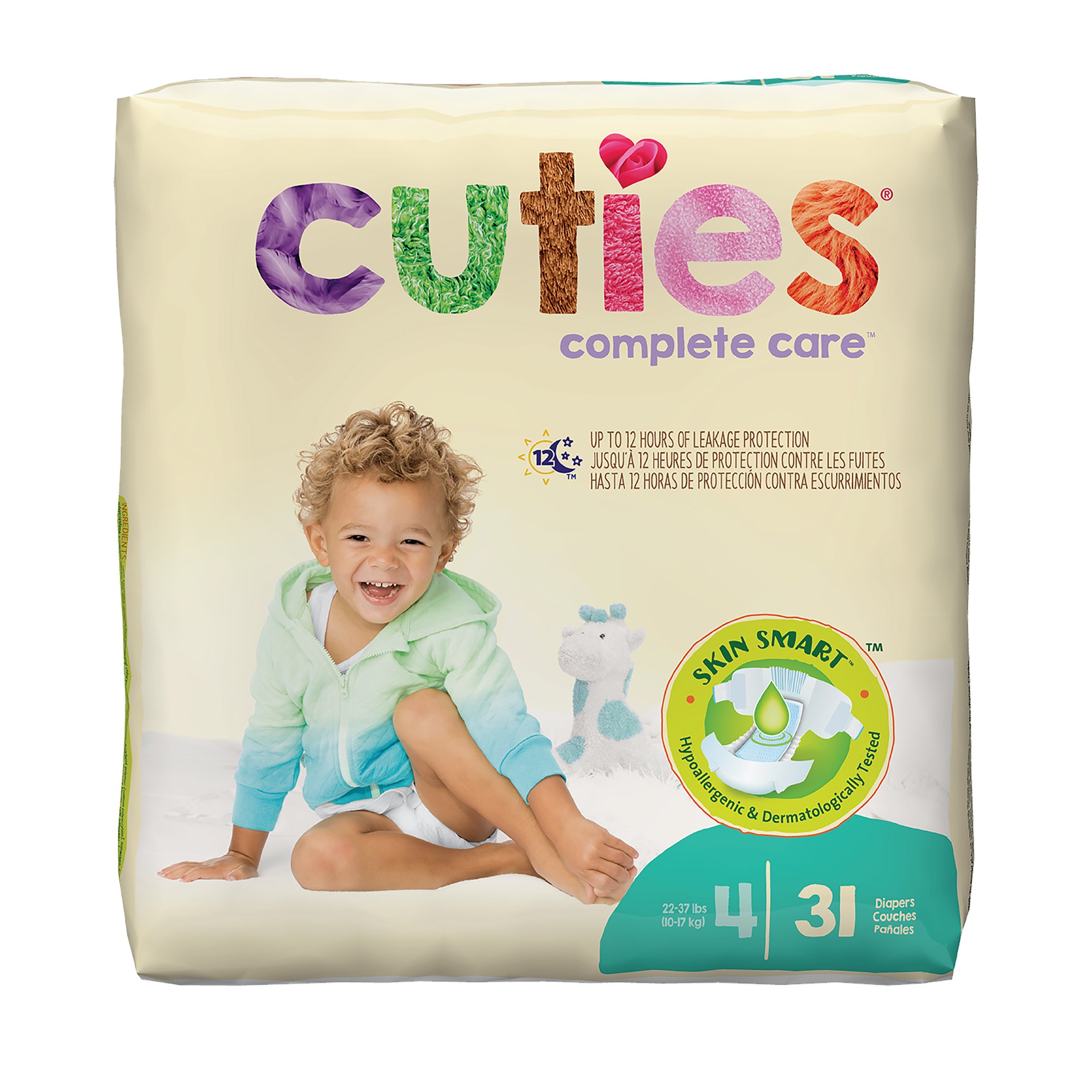 Cuties Premium Diaper, Size 4 MK 699154