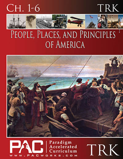 People, Places, and Principles of America Teacher Resource Kit CD only (Chapters 1-6)