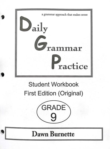Daily Grammar Practice Student Workbook Grade 9 (1st Edition)