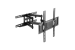 Full Motion TV Wall Mount for 32-70in TVs, 400x400 VESA, 18.4in Arm Extension