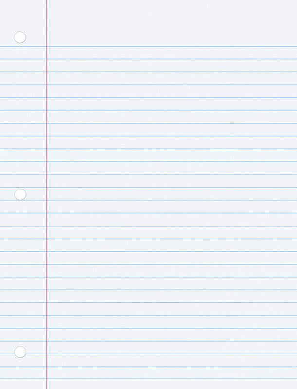 Pacon Filler Paper - Wide Ruled (200 sheets)