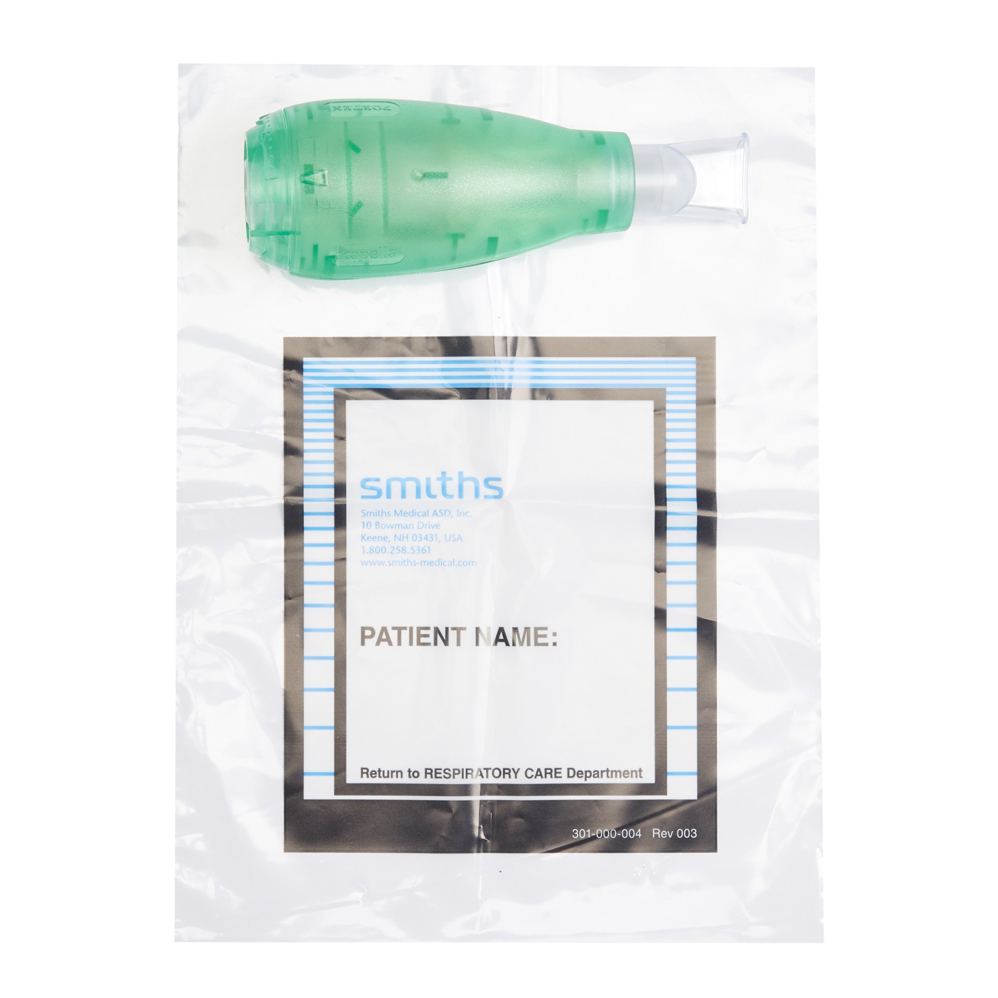 acapella DH Vibratory PEP System with Mouth Piece, Green MK 662890