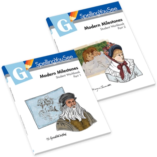 Spelling You See Level G: Modern Milestones Student Workbooks (Revised Edition)