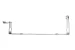 Kendall Howard 2U Hinged Patch Panel Bracket