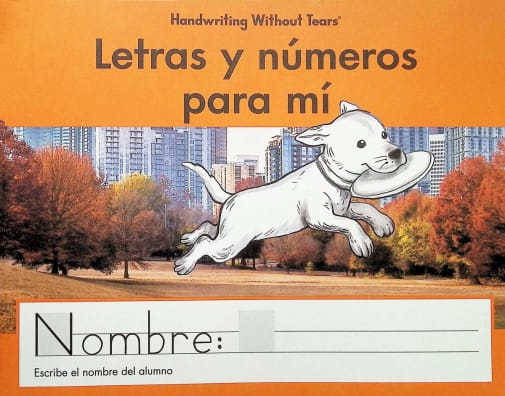 Letras y Numeros Para Mi Student Workbook K (2025)