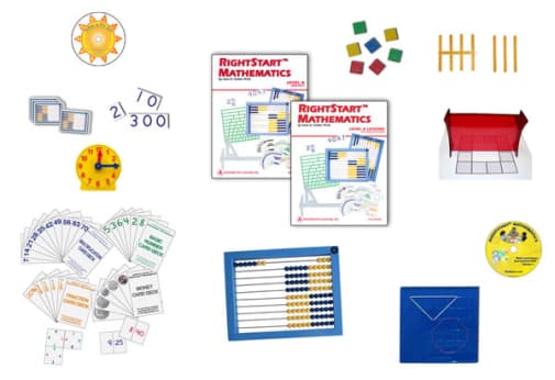 RightStart Mathematics Starter Kit Level A with AL Abacus Standard (1st Edition)