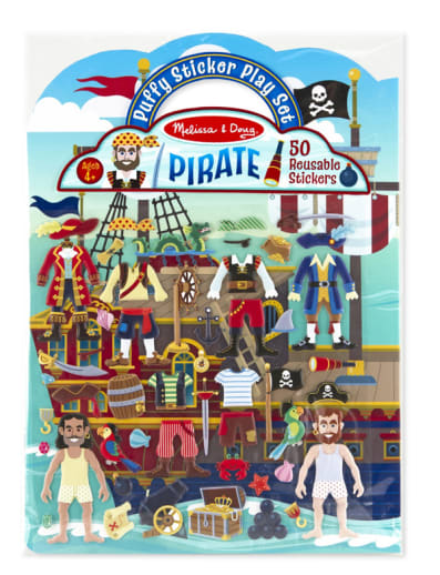 Melissa & Doug Pirates Puffy Sticker Play Set
