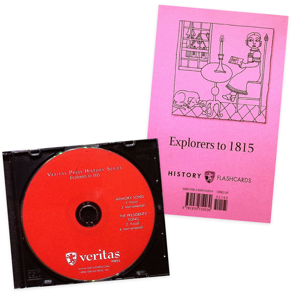 Veritas History Explorers - 1815 Homeschool Kit with CD