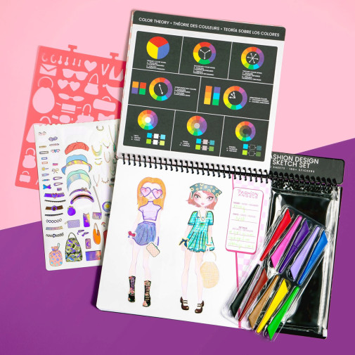 I Love Fashion - Fashion Design Sketch Set