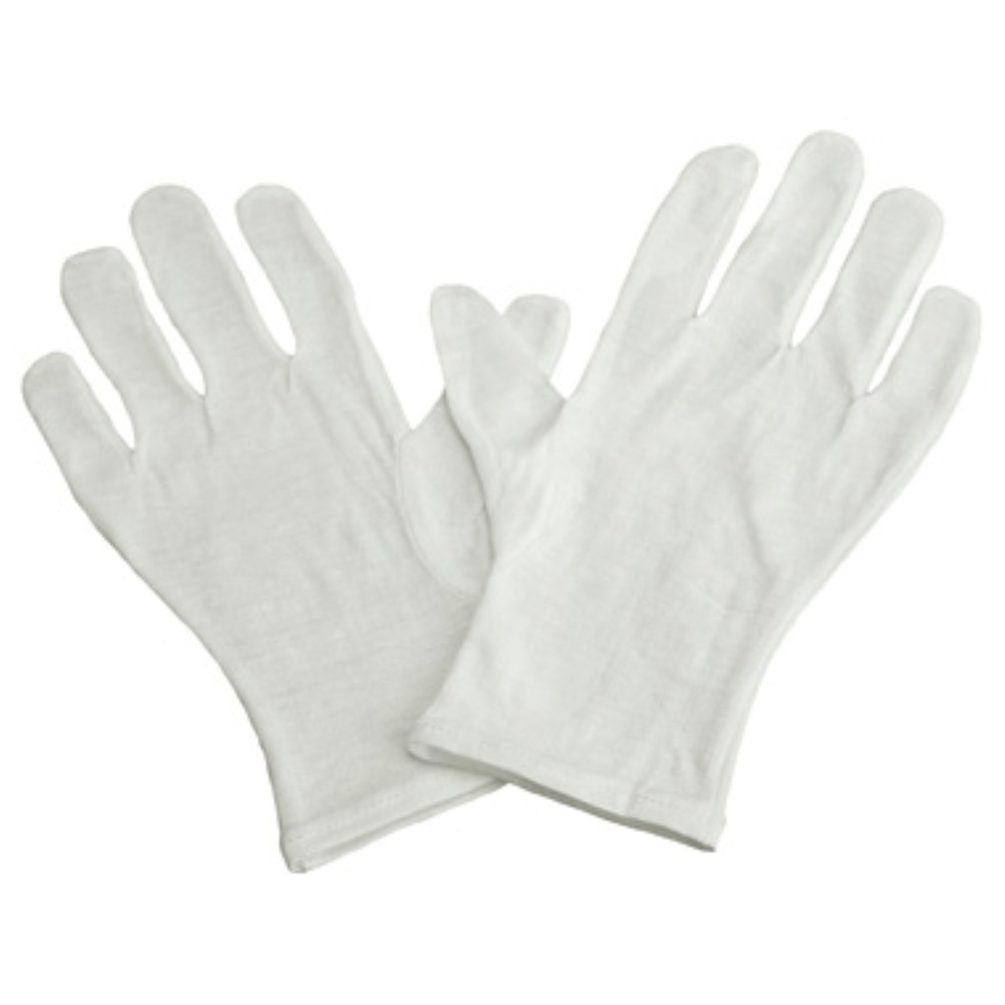 Grafco Cotton Infection Control Glove, Medium/Large, White MK 142261