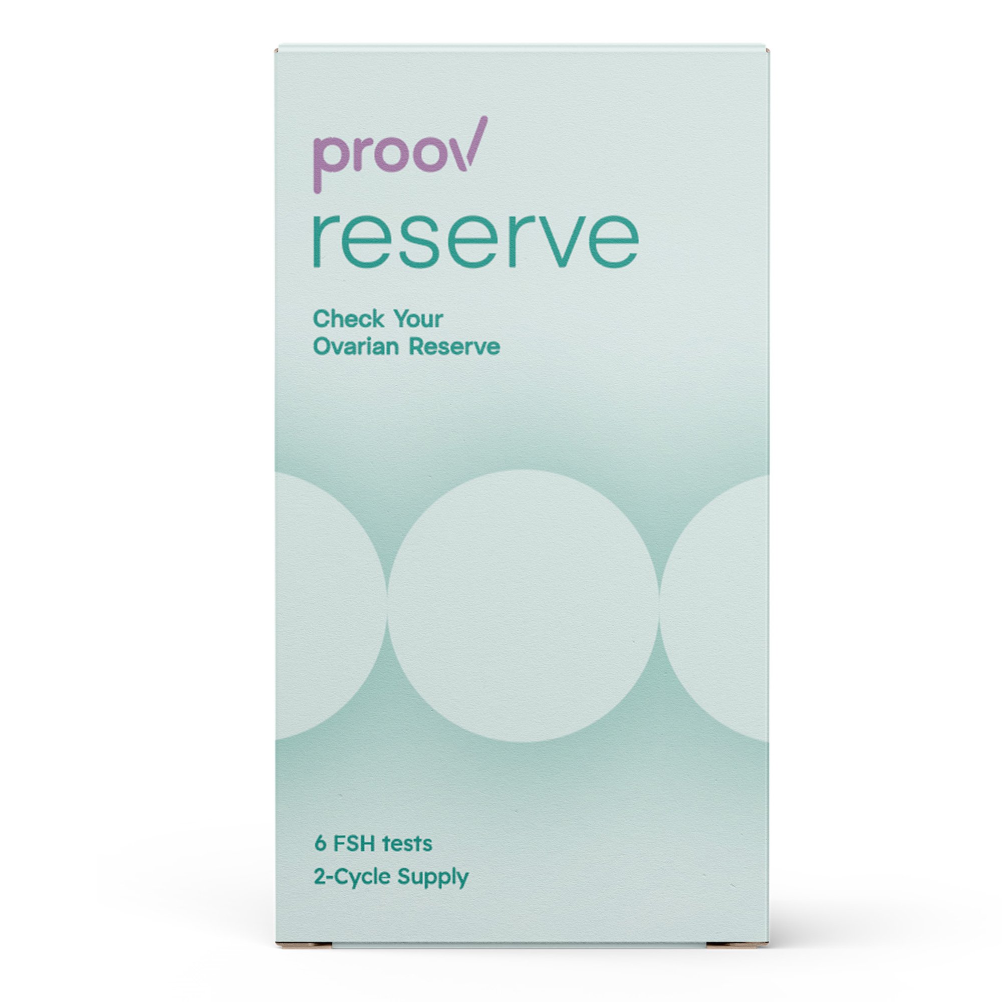 proov reserve Ovarian Reserve Follicle Stimulating Hormone Fertility Test MK 1236710
