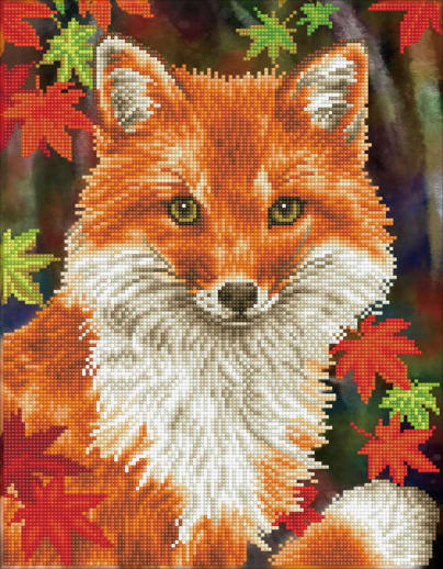 Foxy Diamond Dotz Art Kit (Intermediate)