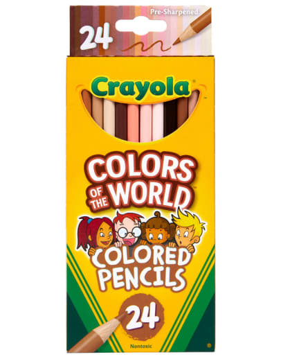 Crayola Colors of the World Colored Pencils - 24 count